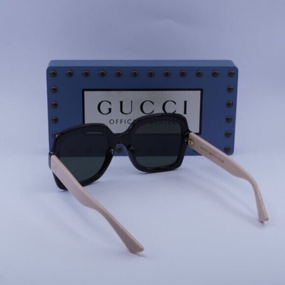 Gucci GG1337S 008 Square Sunglasses - Black Pink\\Grey main image 7